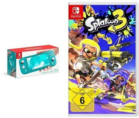 Nintendo Switch Lite Nintendo Switch Litetürkis + Splatoon 3