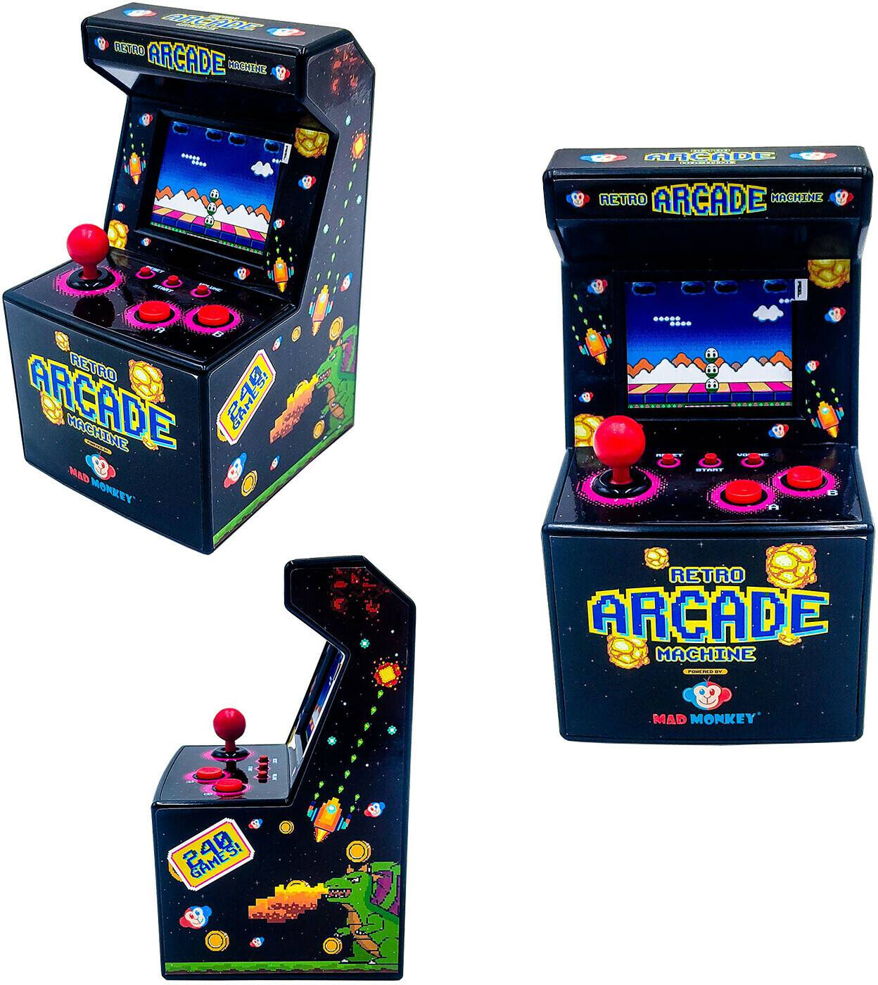 Mad Monkey Retro Arcade Machine Spielekonsolen