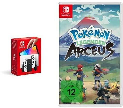 Nintendo Switch (OLED-Modell)weiß + Pokémon-Legenden: Arceus Nintendo Switch (OLED-Modell)